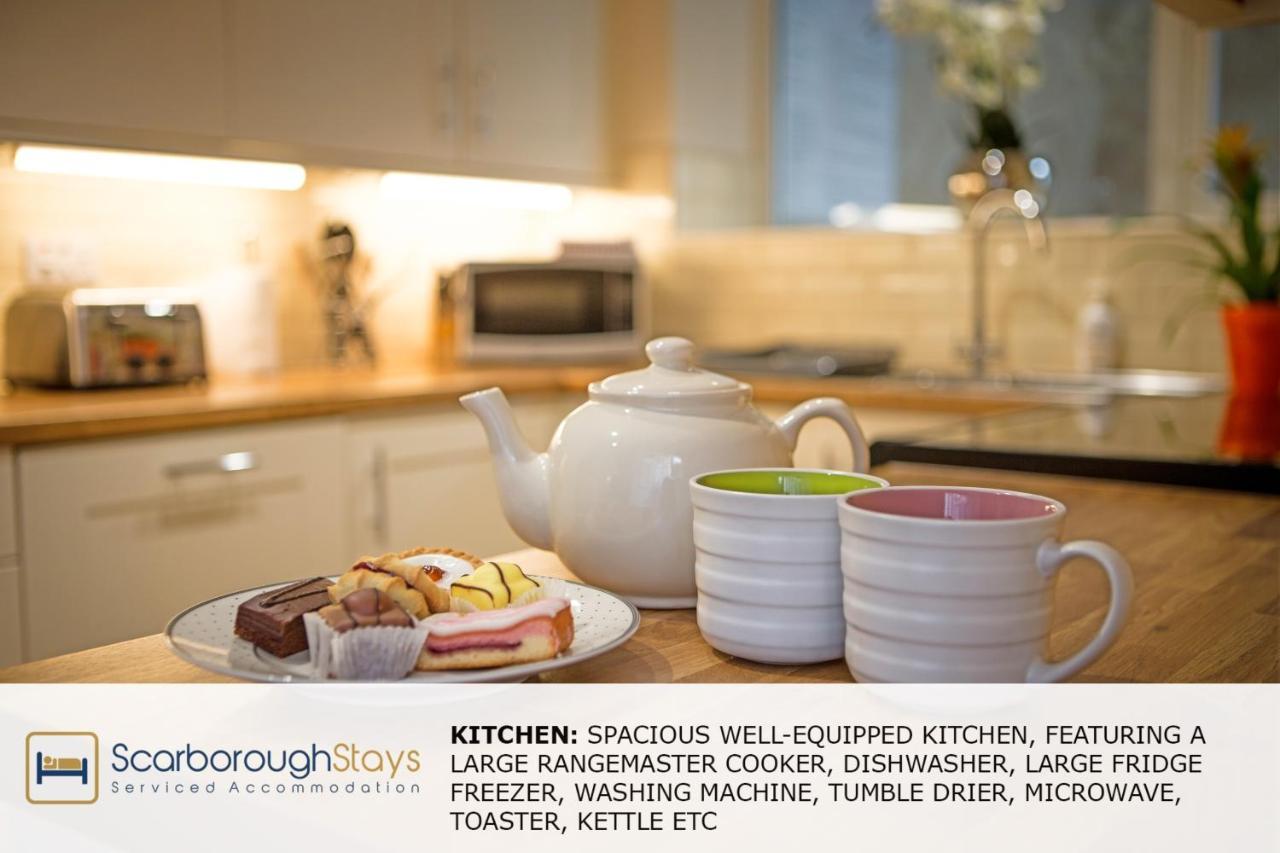Scarborough Stays - Luxury Townhouse Ideal For Large Groups - Hot Tub المظهر الخارجي الصورة