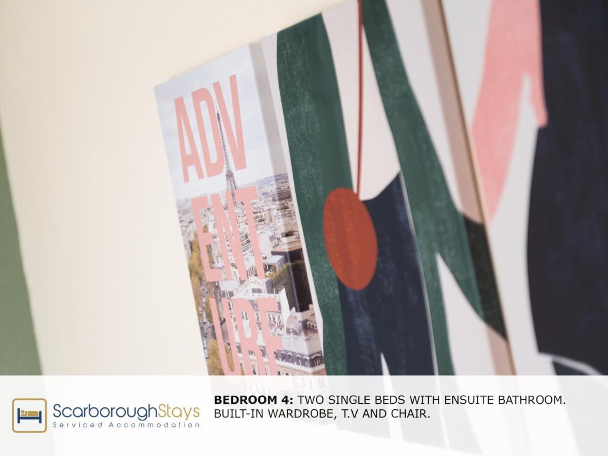Scarborough Stays - Luxury Townhouse Ideal For Large Groups - Hot Tub المظهر الخارجي الصورة