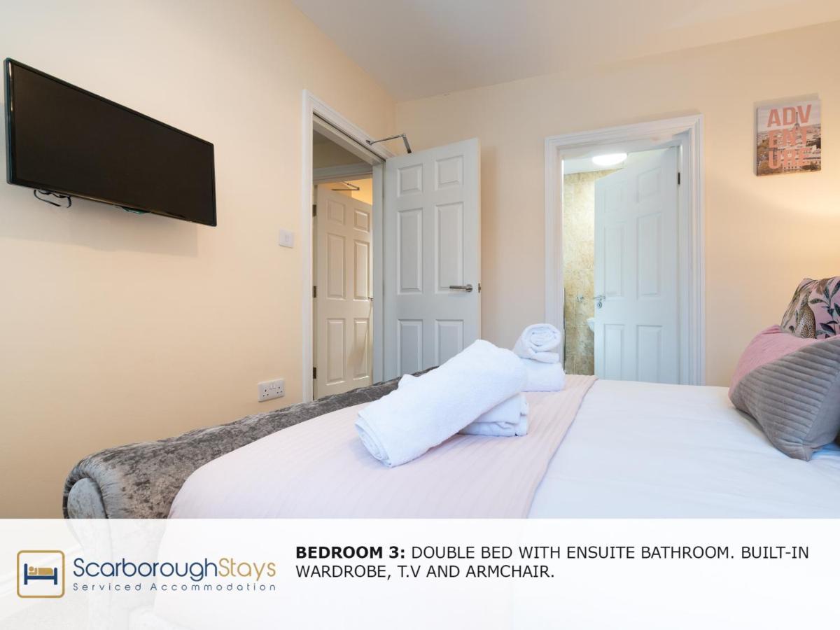 Scarborough Stays - Luxury Townhouse Ideal For Large Groups - Hot Tub المظهر الخارجي الصورة