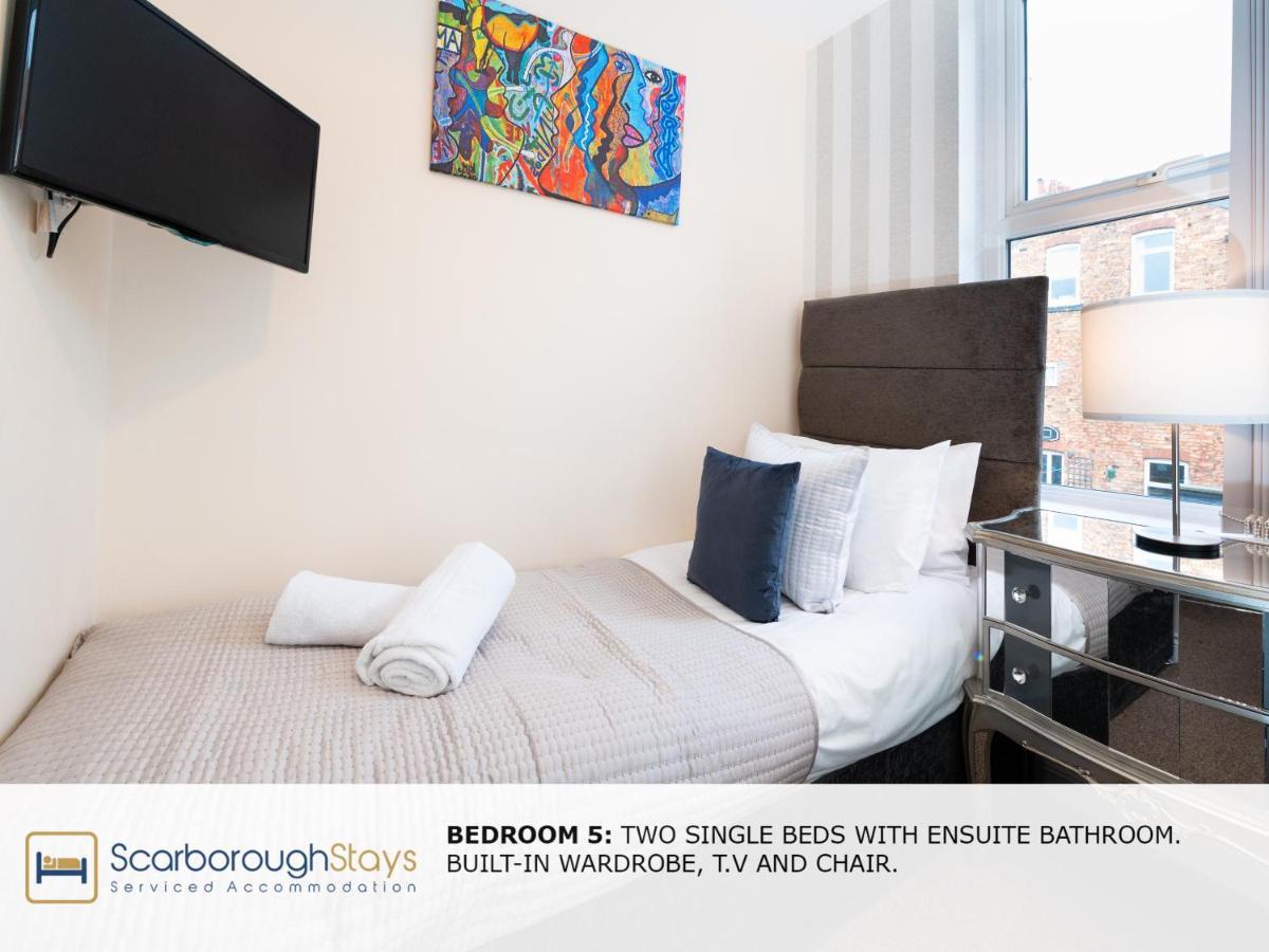 Scarborough Stays - Luxury Townhouse Ideal For Large Groups - Hot Tub المظهر الخارجي الصورة