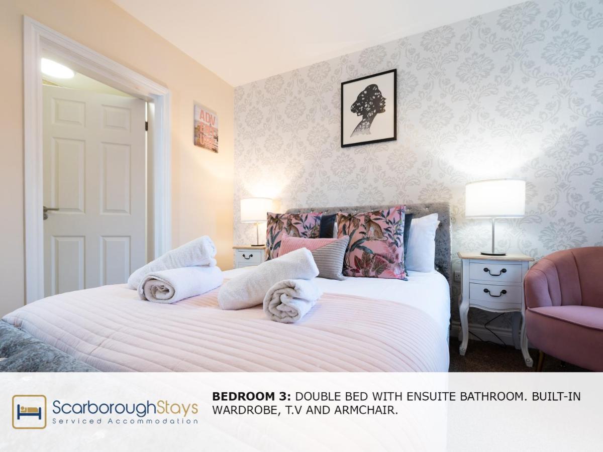 Scarborough Stays - Luxury Townhouse Ideal For Large Groups - Hot Tub المظهر الخارجي الصورة