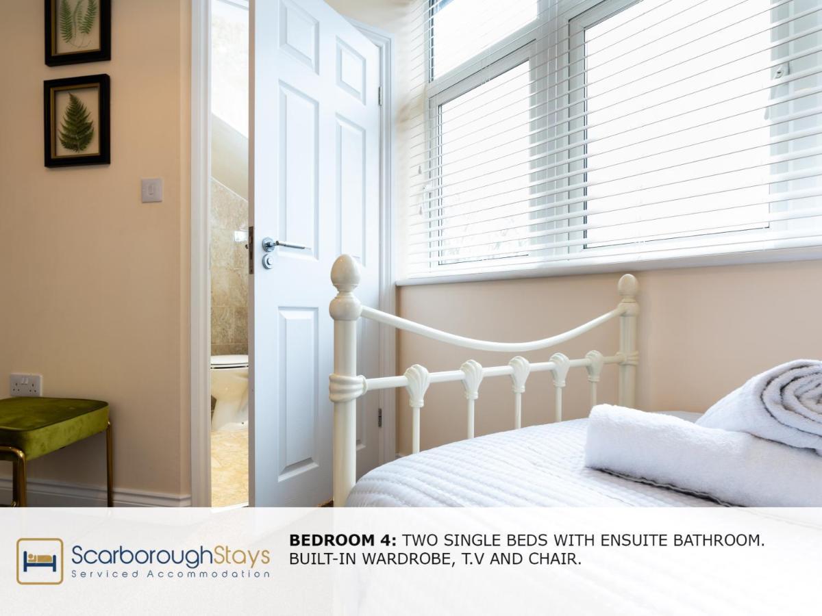 Scarborough Stays - Luxury Townhouse Ideal For Large Groups - Hot Tub المظهر الخارجي الصورة