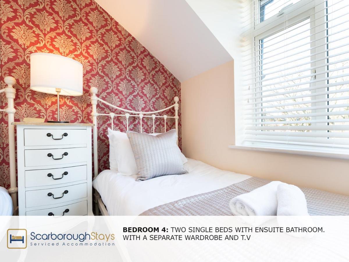 Scarborough Stays - Luxury Townhouse Ideal For Large Groups - Hot Tub المظهر الخارجي الصورة