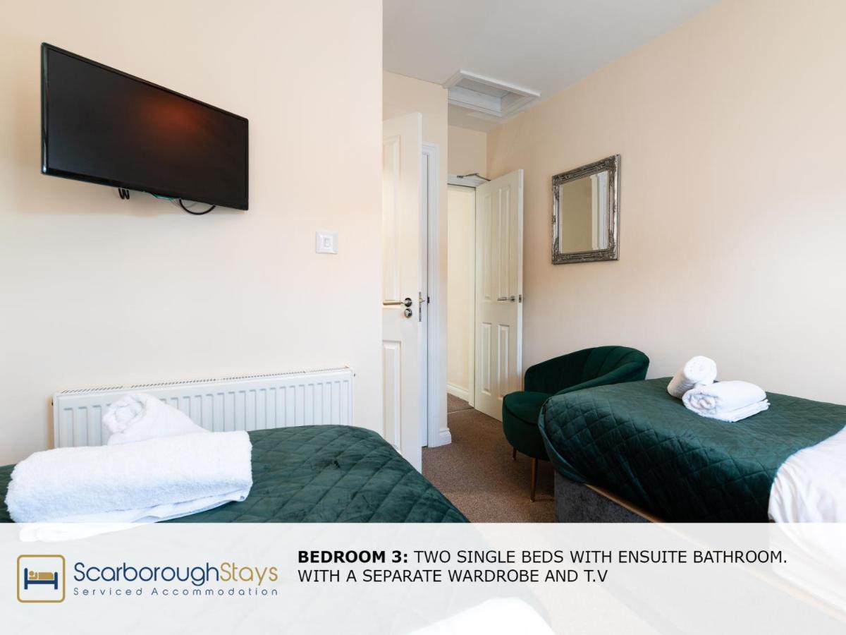 Scarborough Stays - Luxury Townhouse Ideal For Large Groups - Hot Tub المظهر الخارجي الصورة