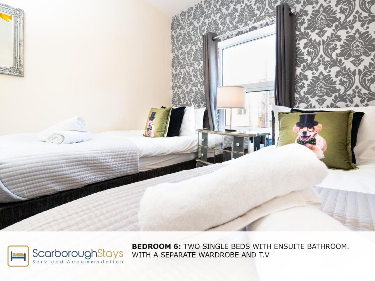 Scarborough Stays - Luxury Townhouse Ideal For Large Groups - Hot Tub المظهر الخارجي الصورة