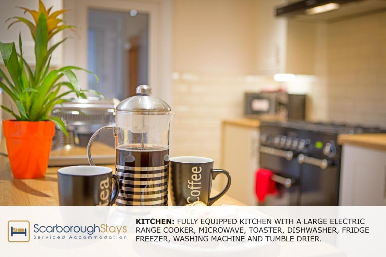 Scarborough Stays - Luxury Townhouse Ideal For Large Groups - Hot Tub المظهر الخارجي الصورة