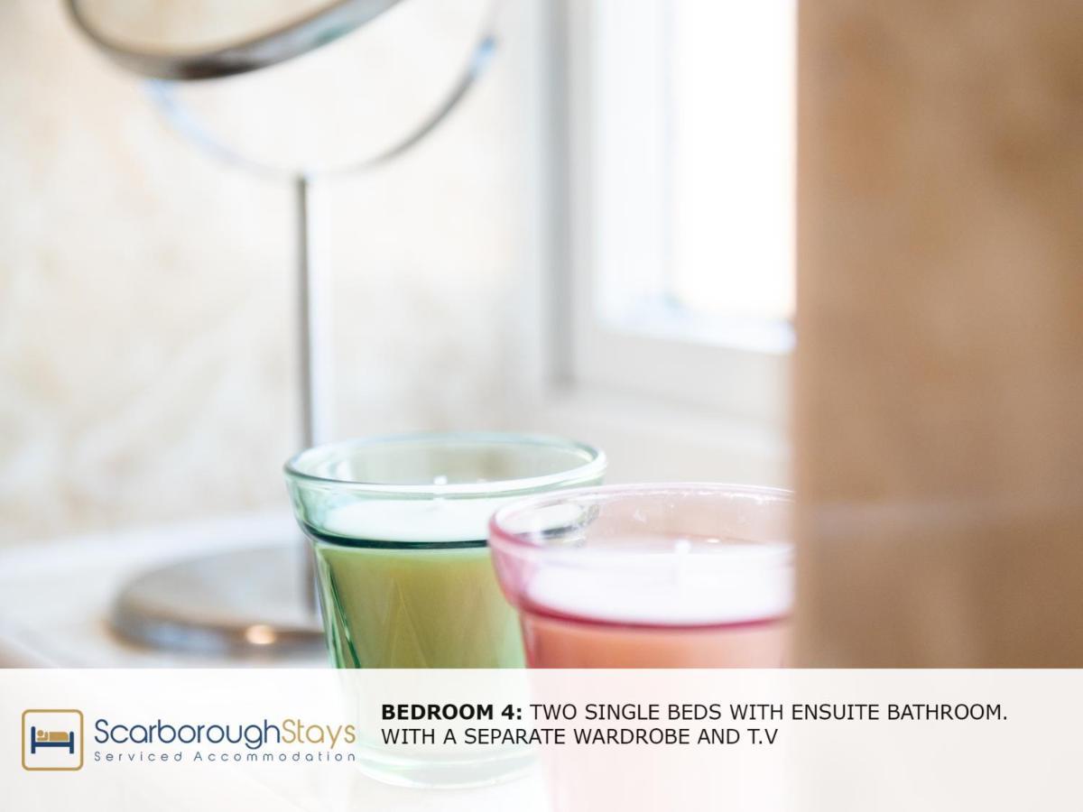 Scarborough Stays - Luxury Townhouse Ideal For Large Groups - Hot Tub المظهر الخارجي الصورة
