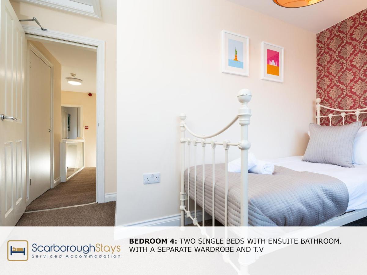 Scarborough Stays - Luxury Townhouse Ideal For Large Groups - Hot Tub المظهر الخارجي الصورة