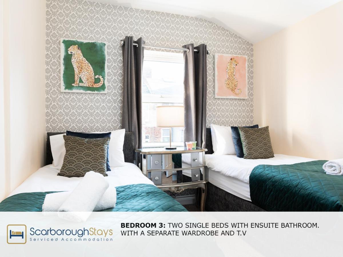Scarborough Stays - Luxury Townhouse Ideal For Large Groups - Hot Tub المظهر الخارجي الصورة